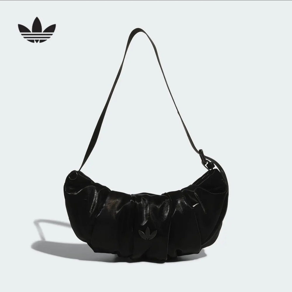 Adidas Women's Black Cloud PU Shoulder Bag NWOT